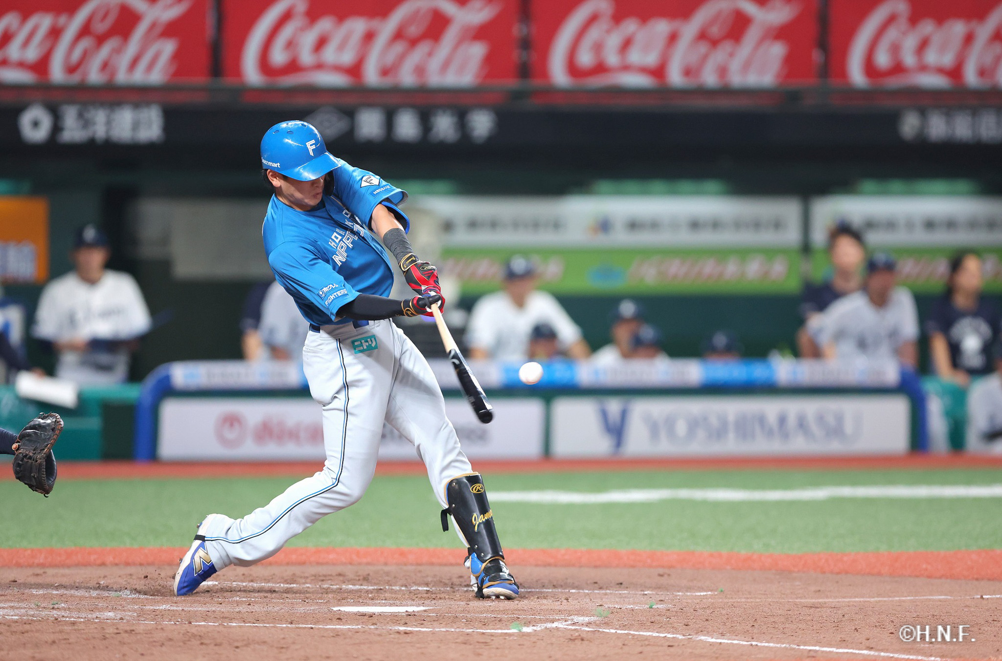 3回表、野村選手01