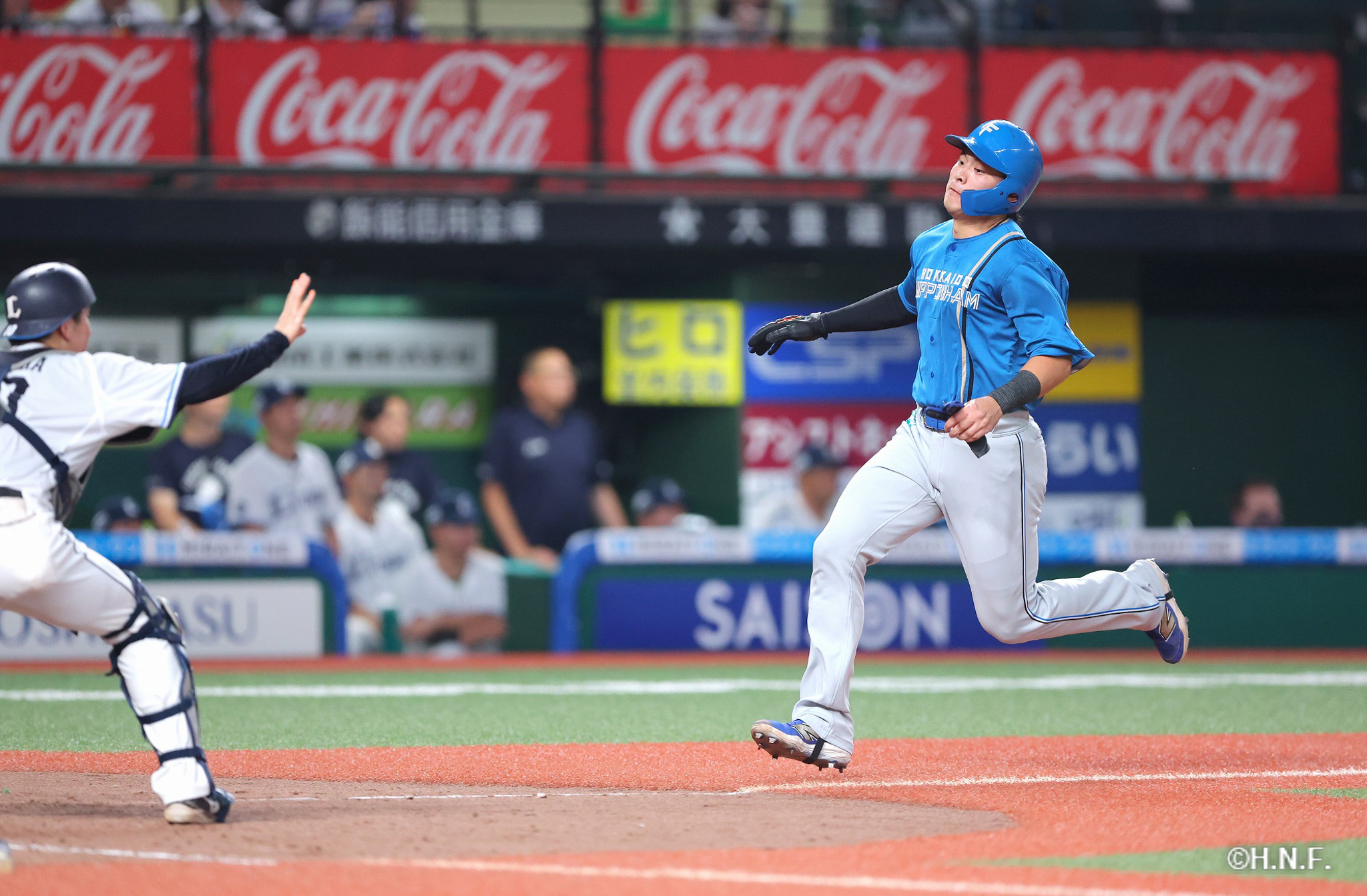 4回表、野村選手