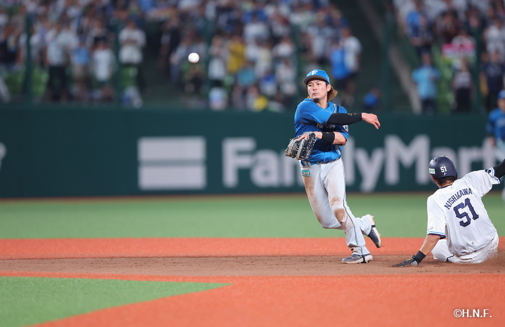 5回裏、水野選手