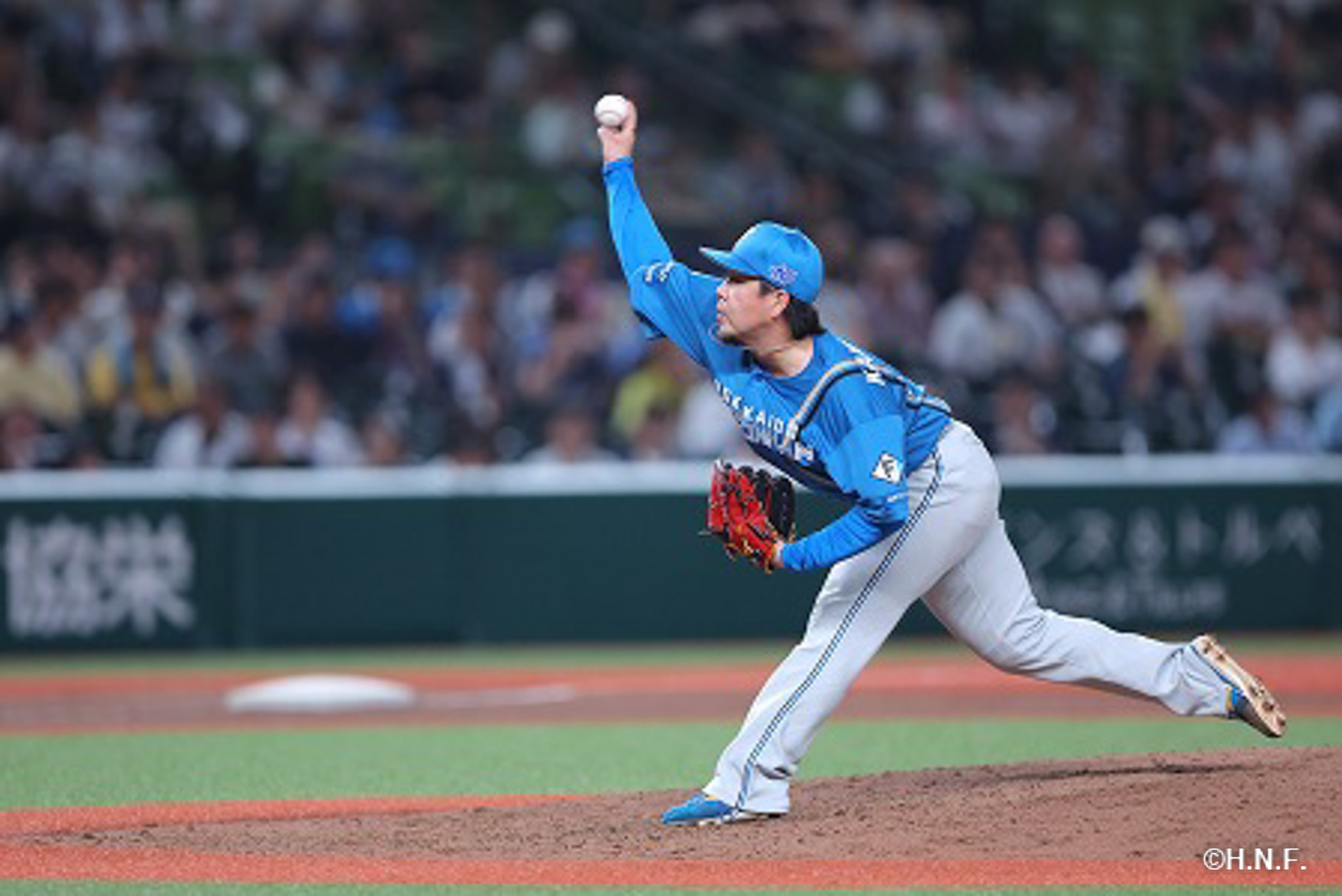 8回裏、金村投手