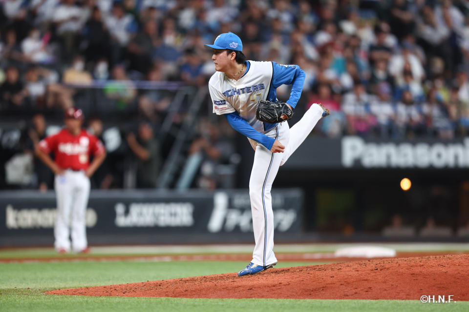 9回表、柳川投手