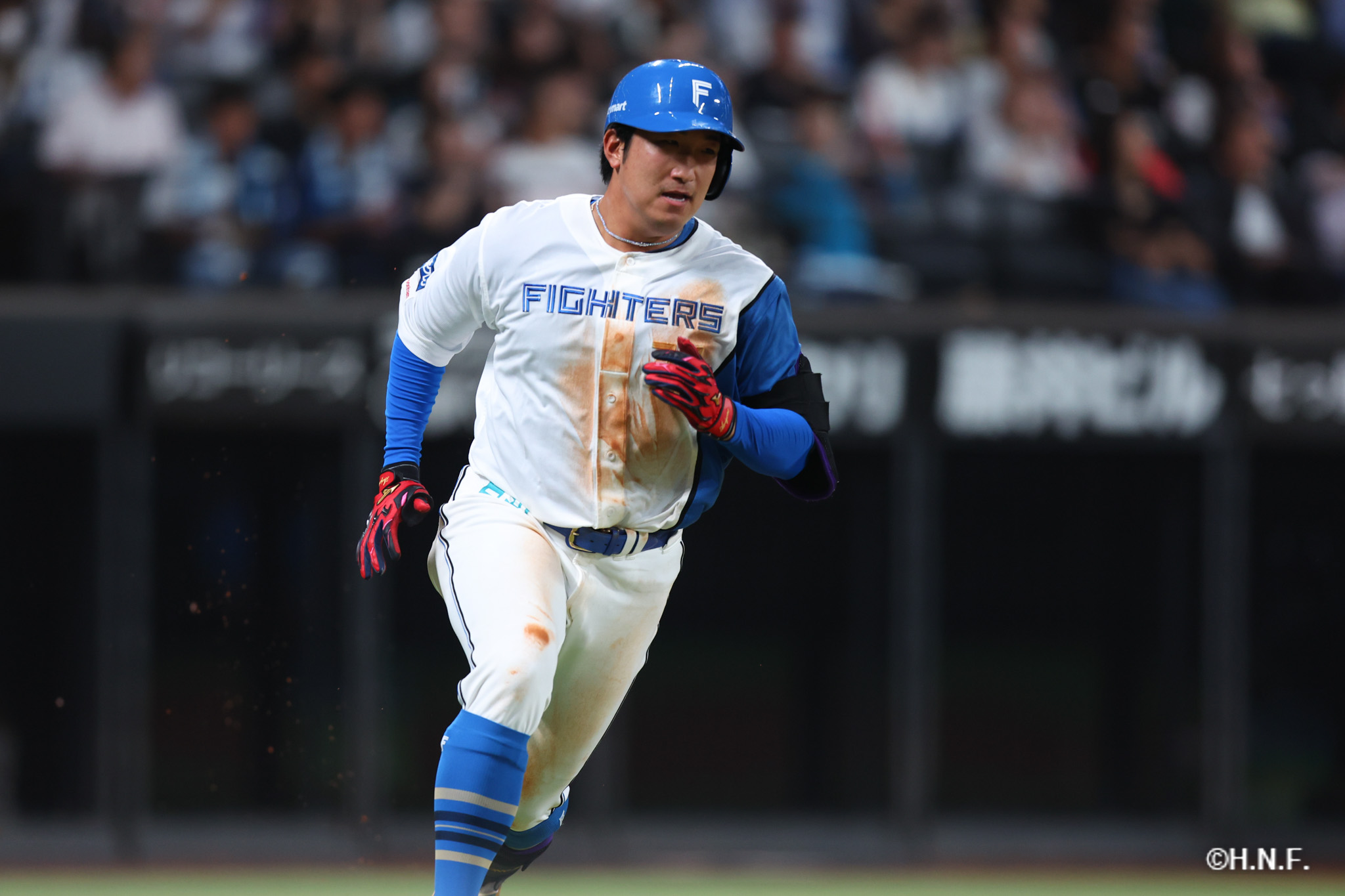 4回裏、有薗選手02