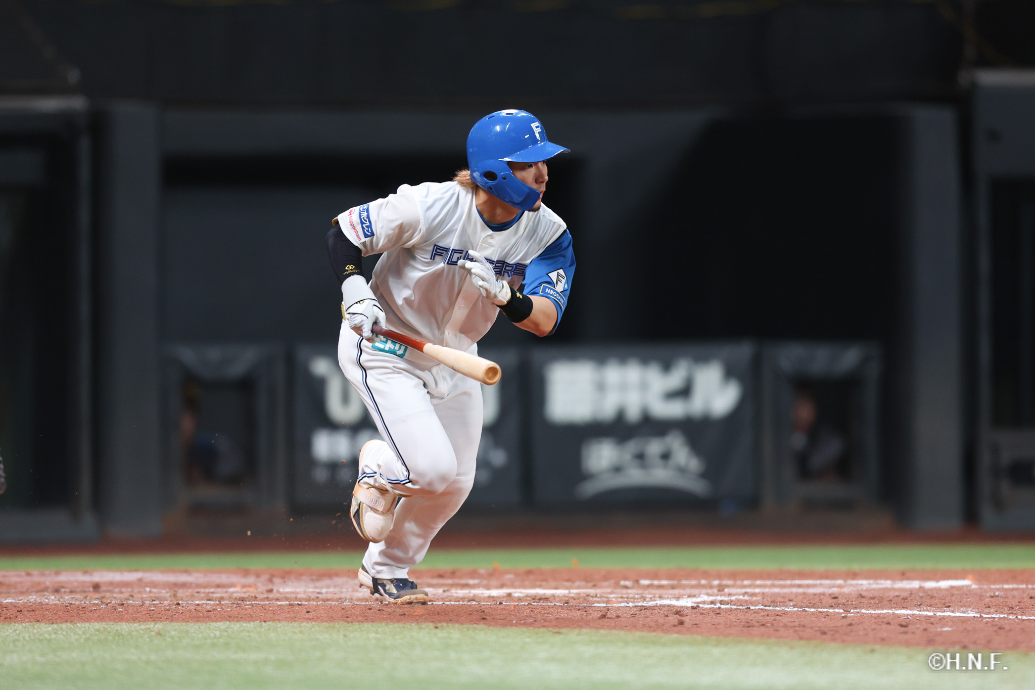 4回裏、水野選手01