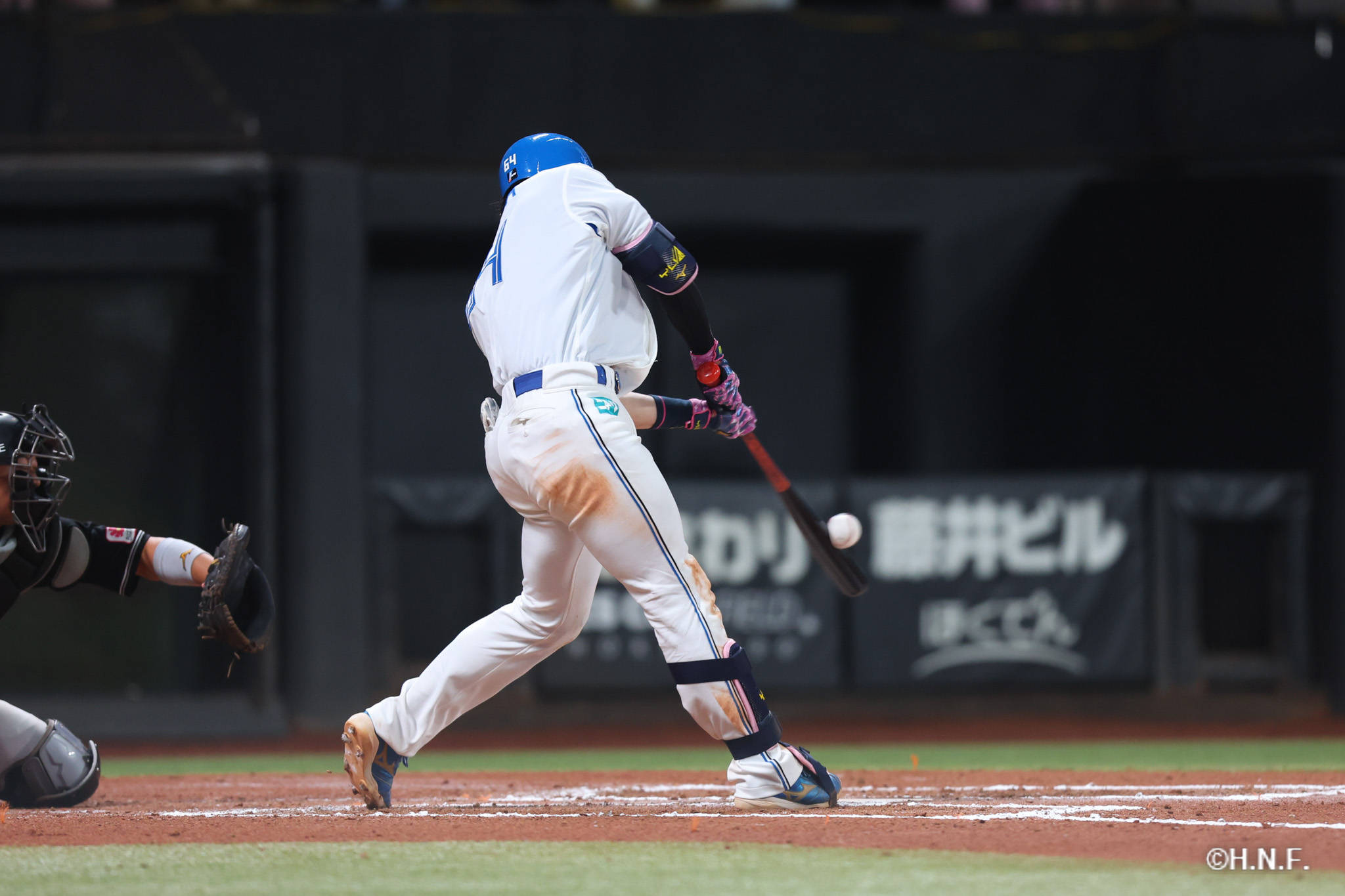 6回裏、田宮選手01