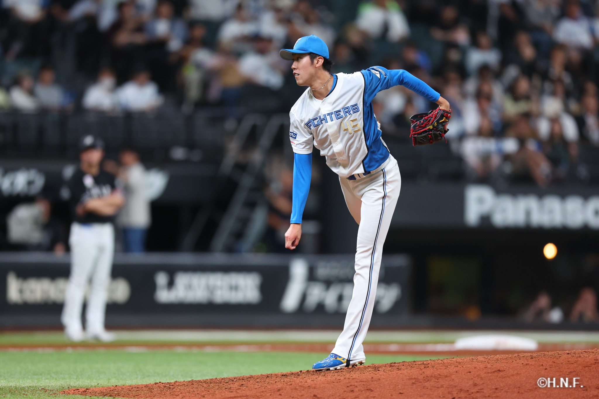 7回表、福島投手02