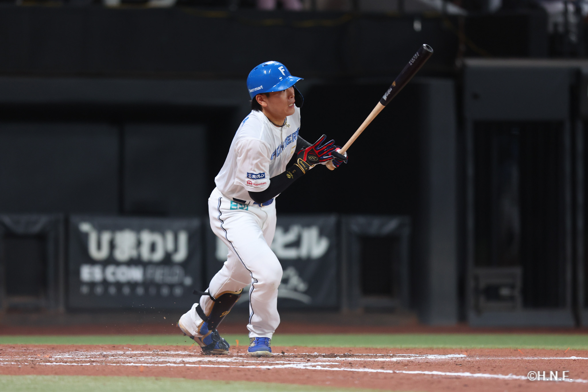 8回裏、野村選手02