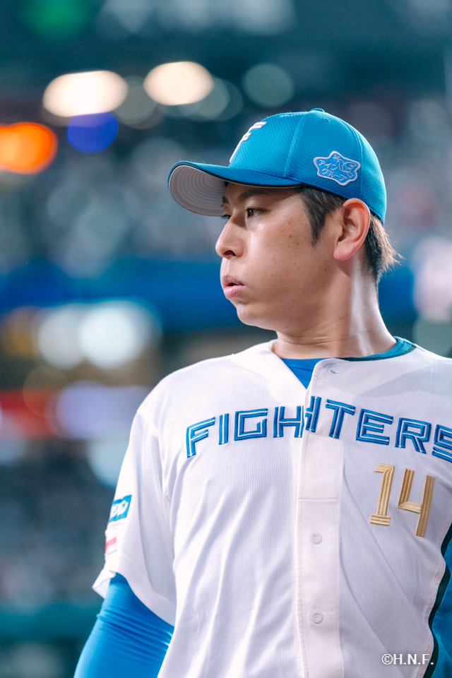 先発の加藤貴投手13