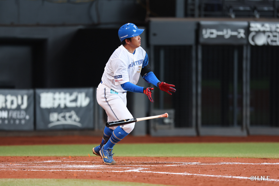 4回裏、有薗選手02