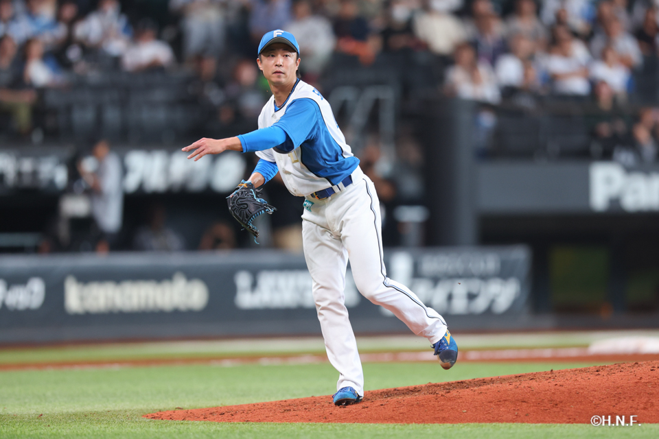 7回表、島本投手02