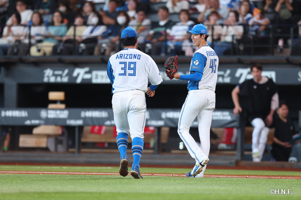 8回表、福島投手03