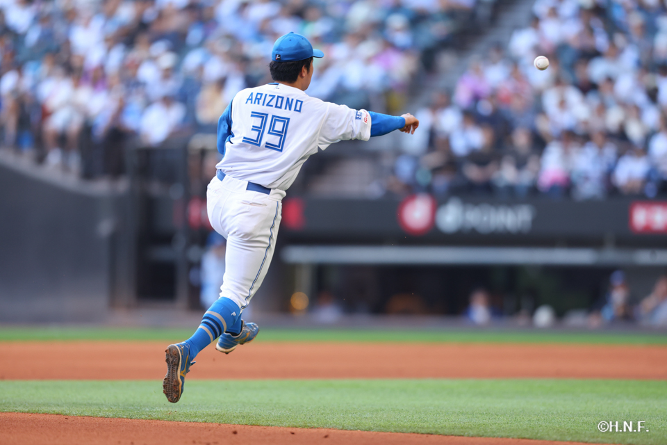 7回表、有薗選手