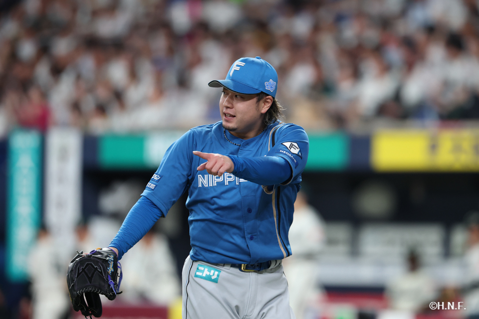 8回裏、堀投手02