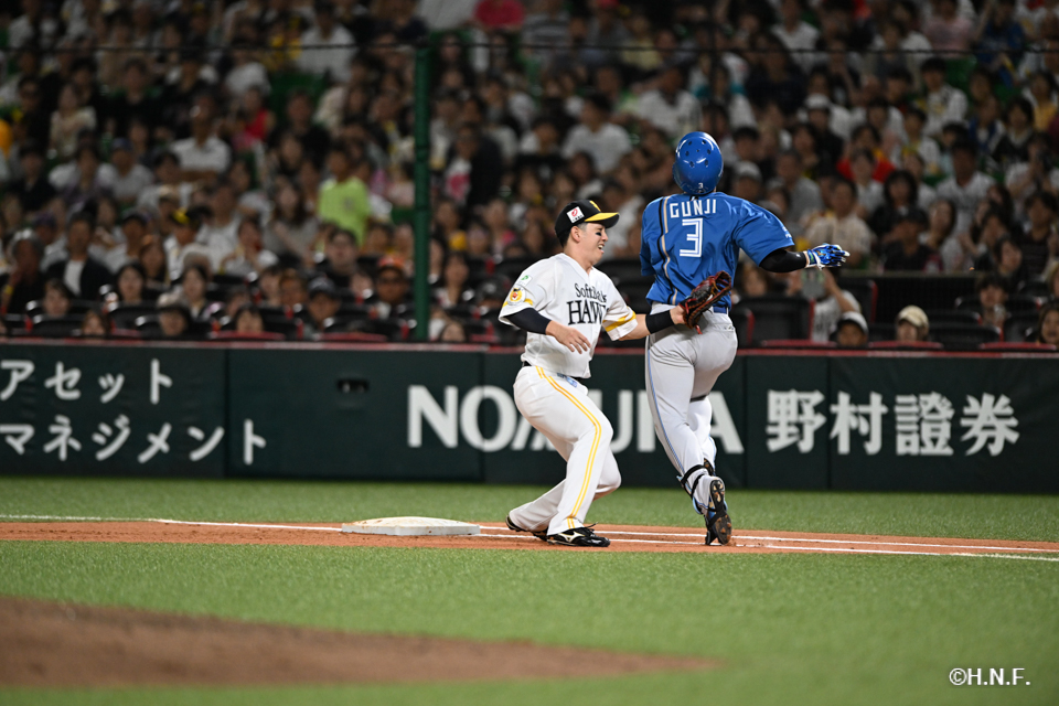 6回表、郡司選手
