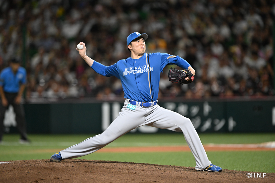6回裏、田中正義投手