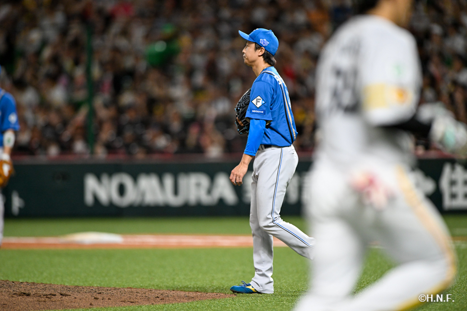 8回裏、島本投手02