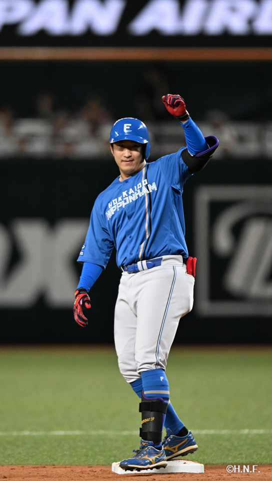 2回表、有薗選手