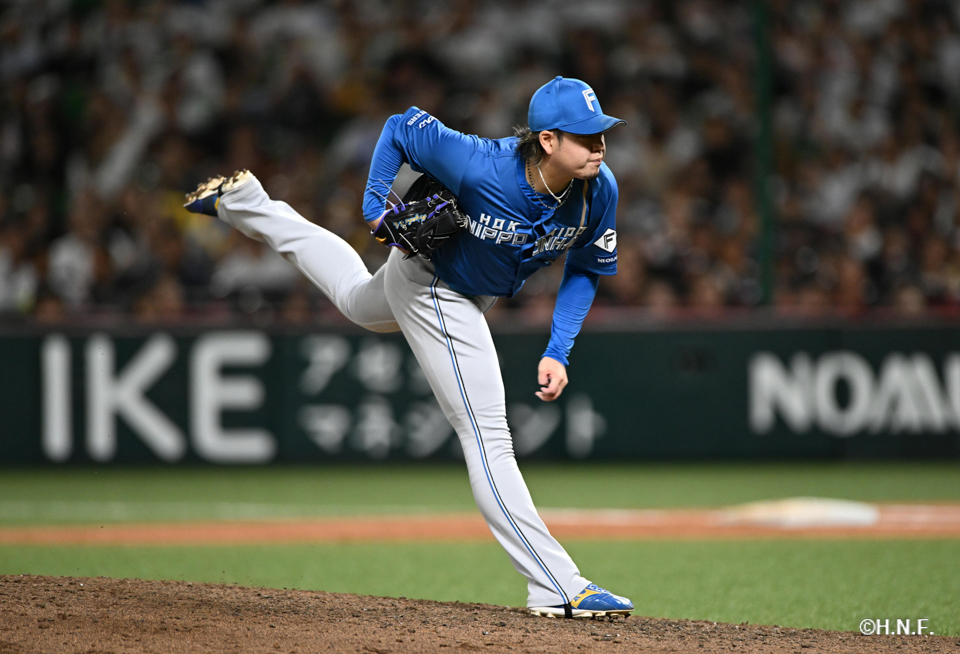 7回裏、堀投手