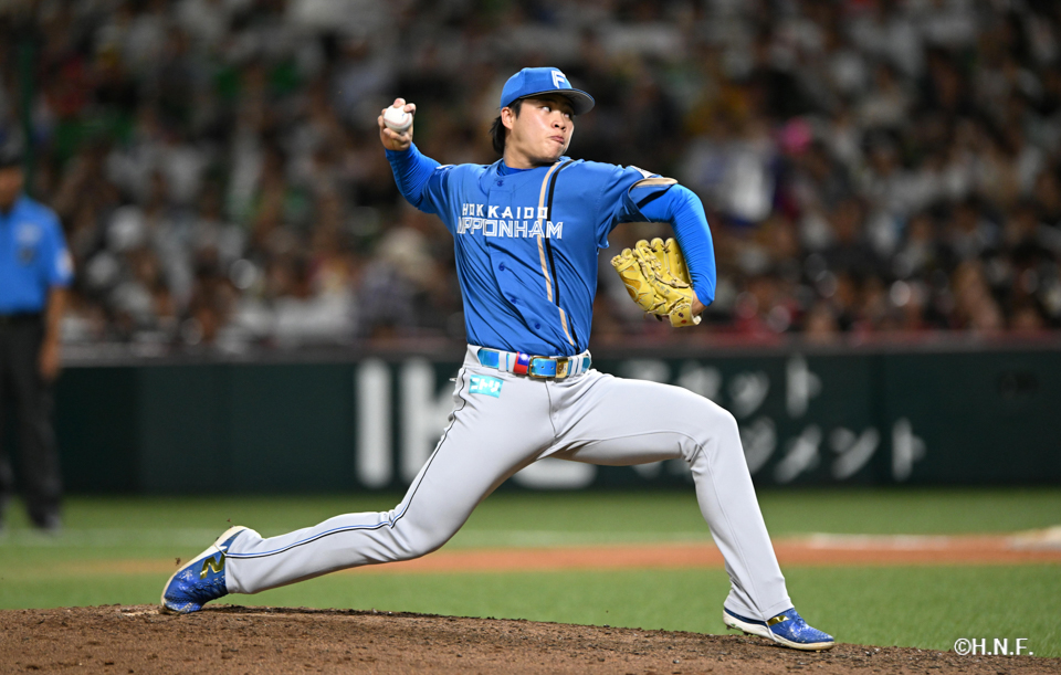 7回裏、孫投手
