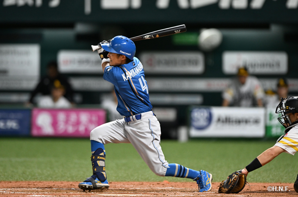 8回表、上川畑選手01