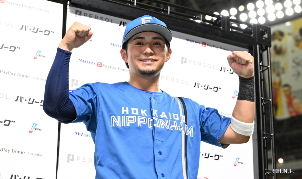 ヒーローの上川畑選手