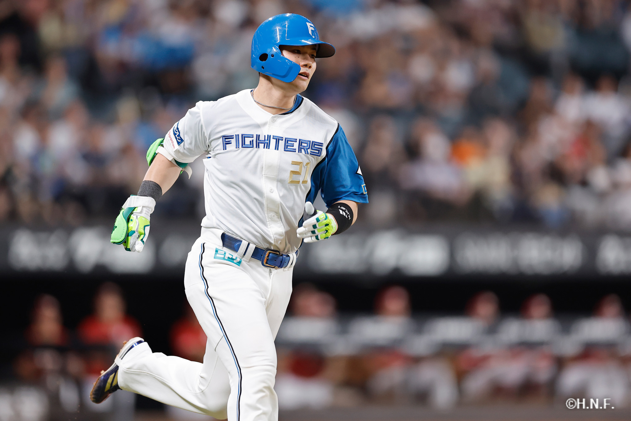 4回裏、清宮選手03