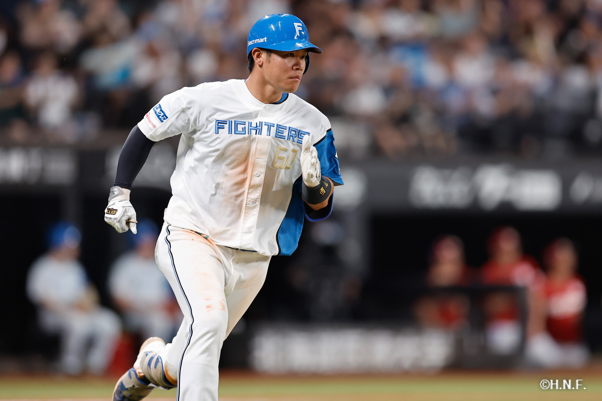 8回裏、吉田選手02