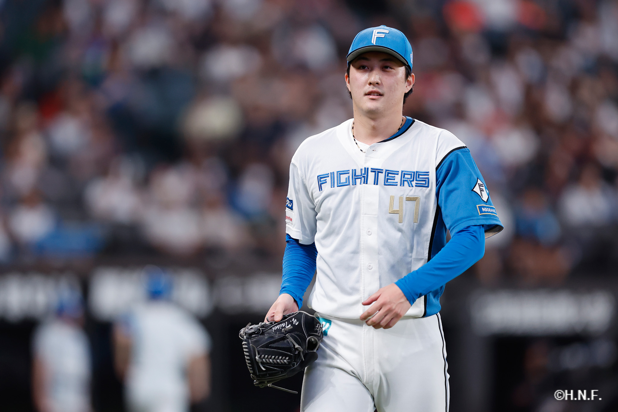 9回表、柳川投手02