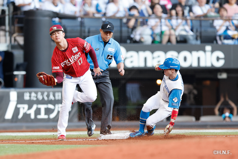 7回裏、五十幡選手02