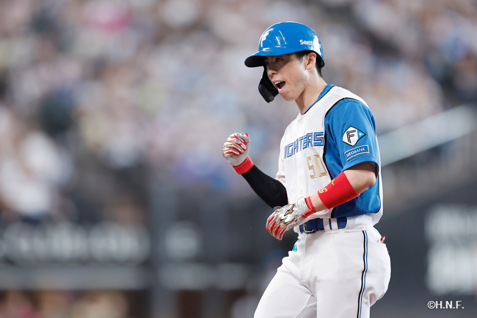6回裏、五十幡選手02