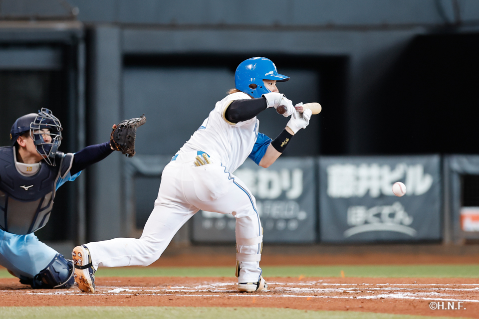 6回裏、水野選手
