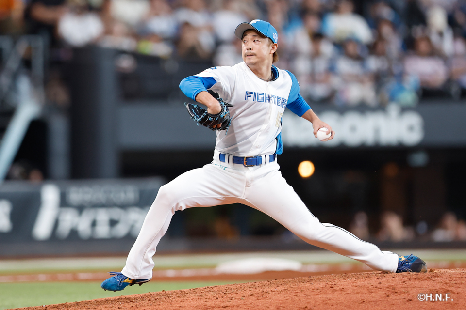8回表、島本投手