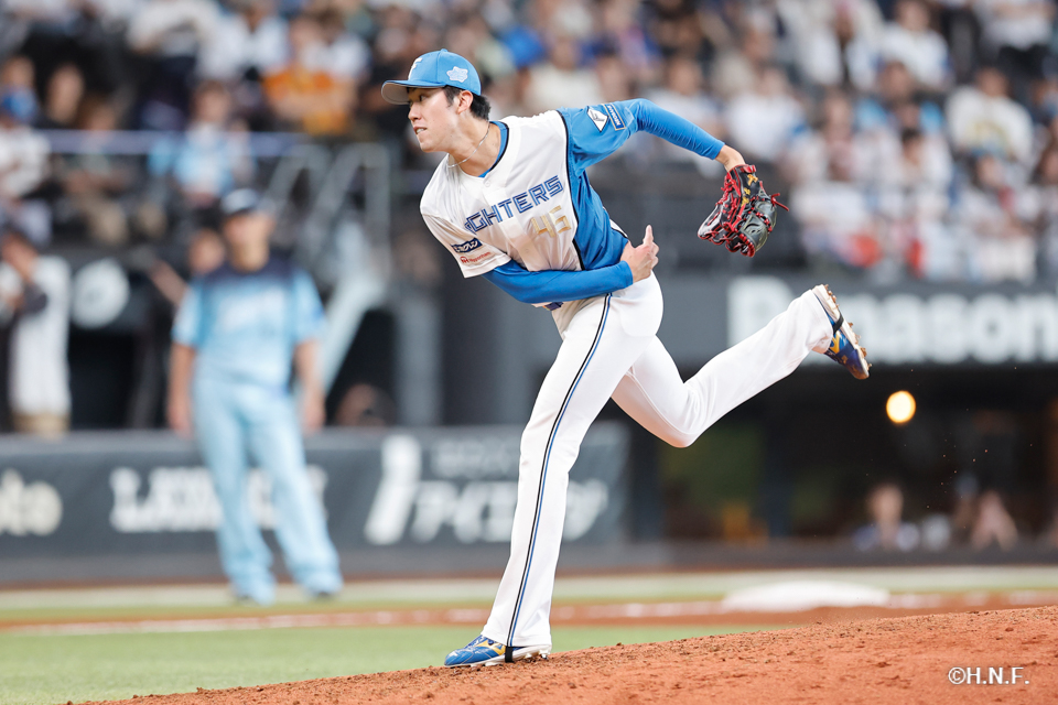 9回表、福島投手