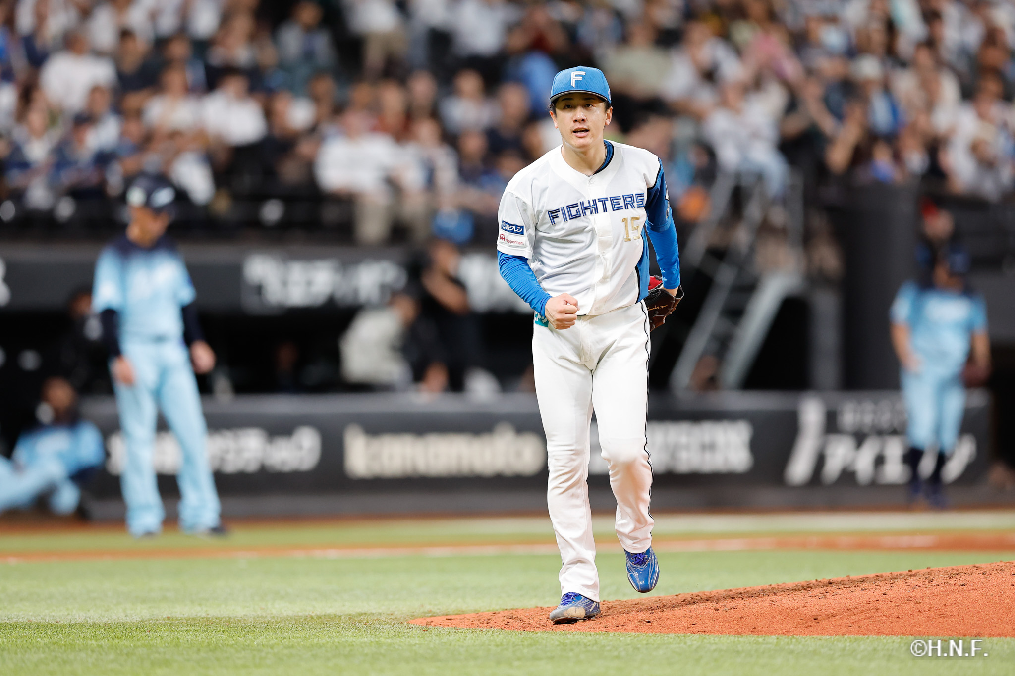 先発の北山投手13