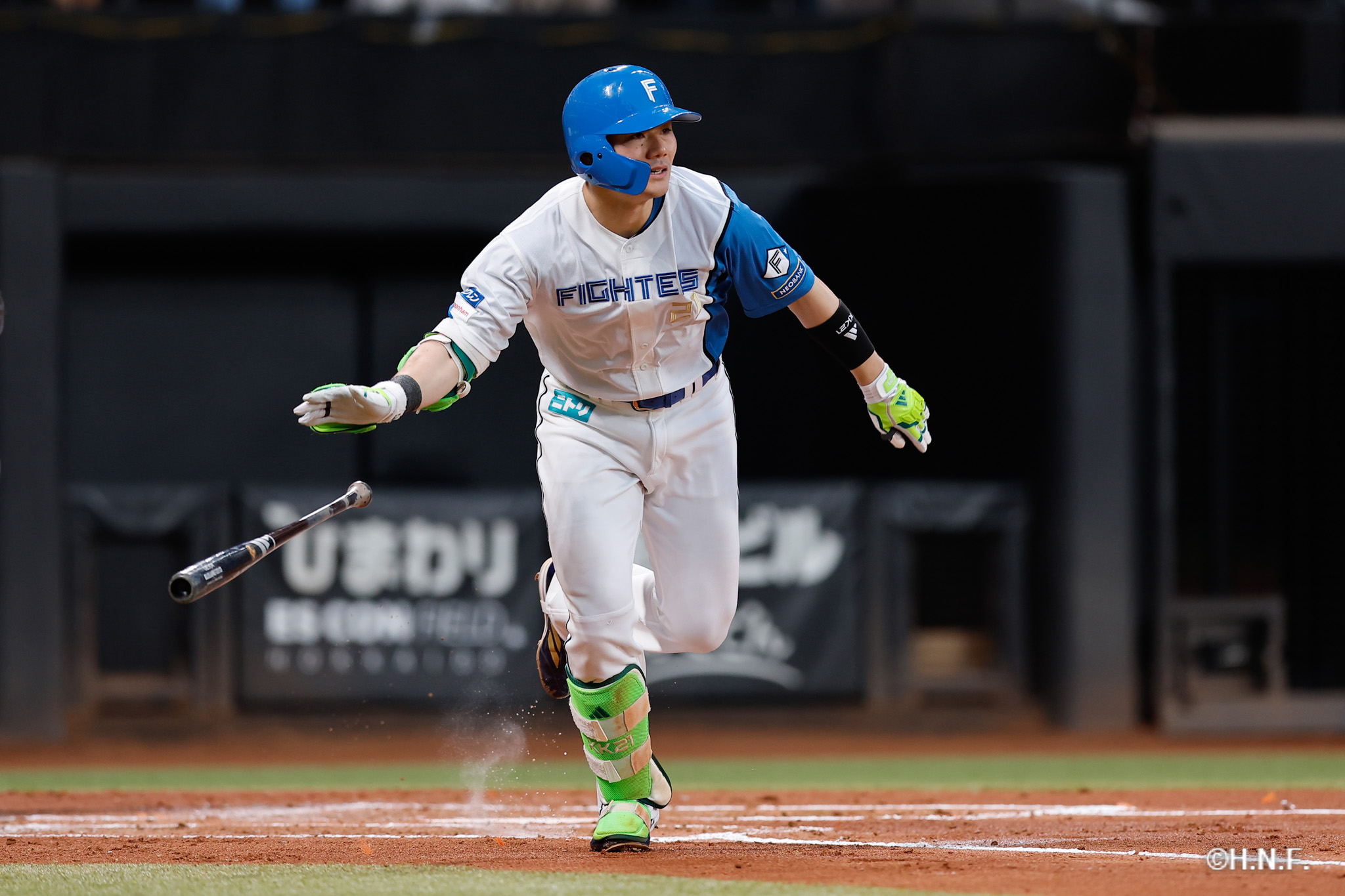 3回裏、清宮選手02