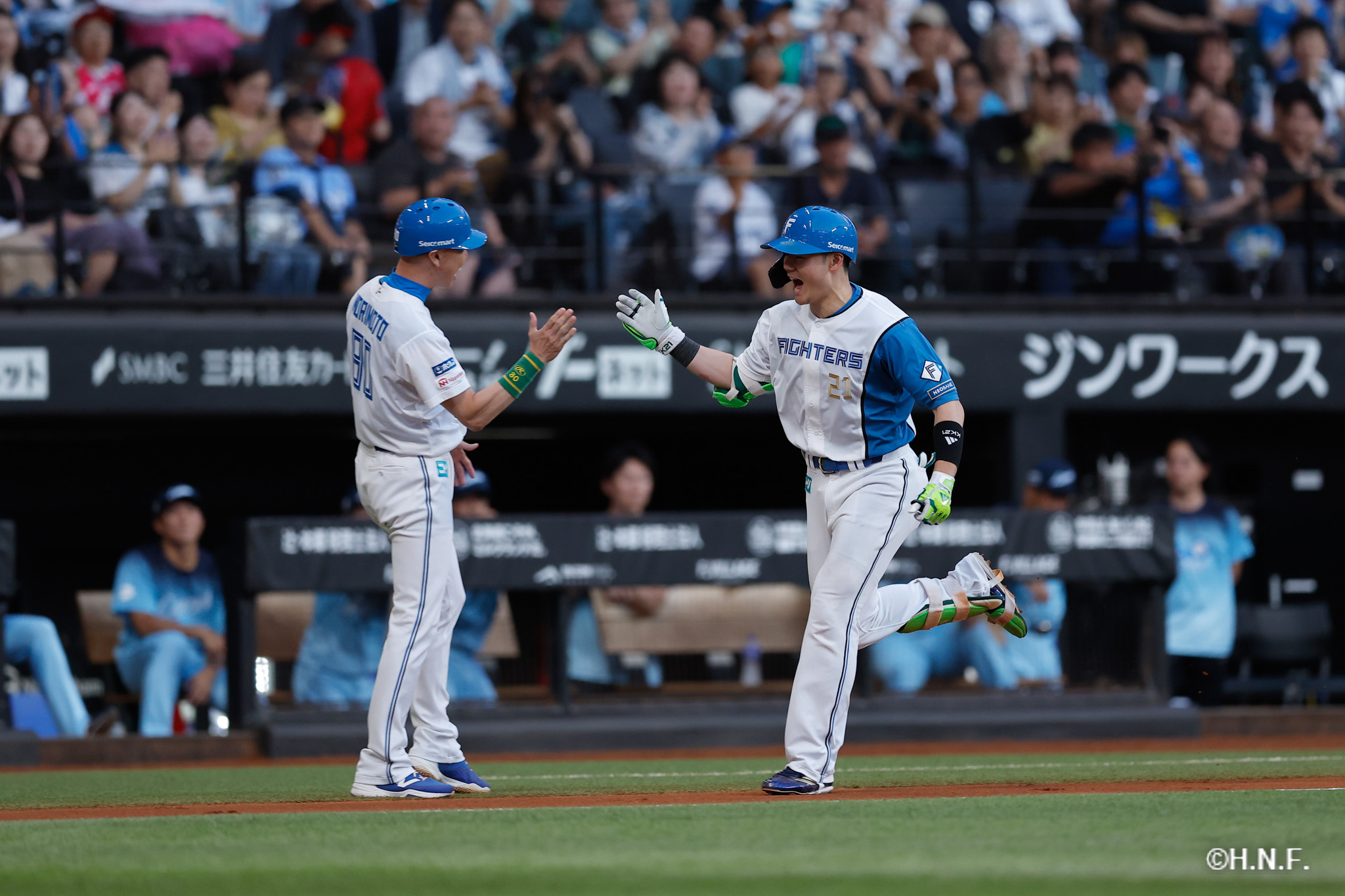3回裏、清宮選手03