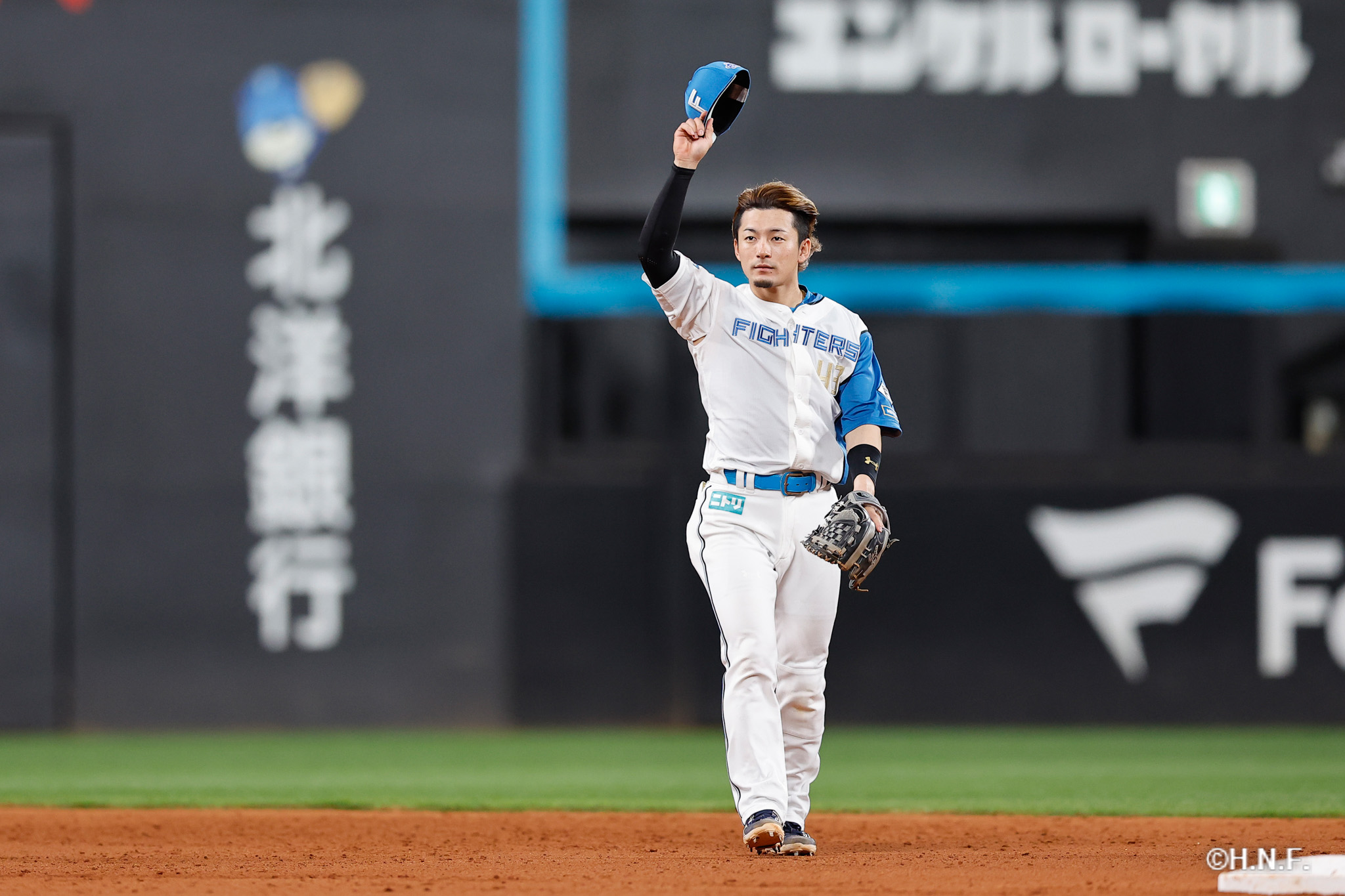 7回表、水野選手