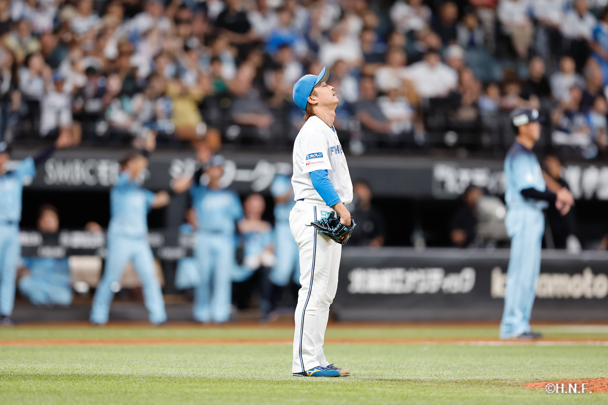 7回表、島本投手02