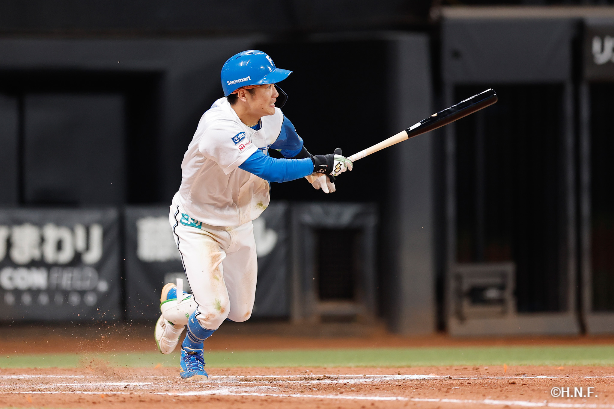 8回裏、奈良間選手