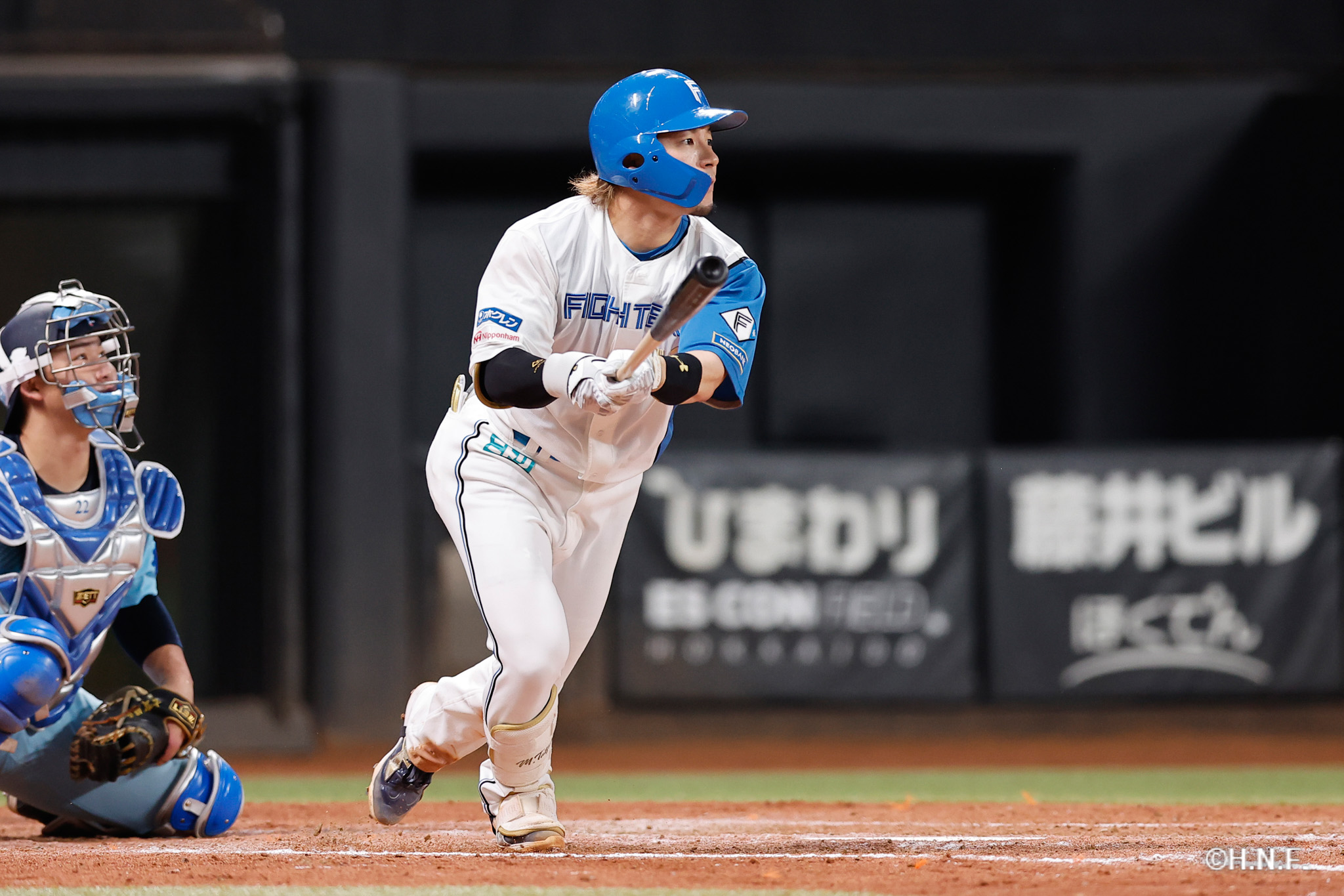 5回裏、水野選手01
