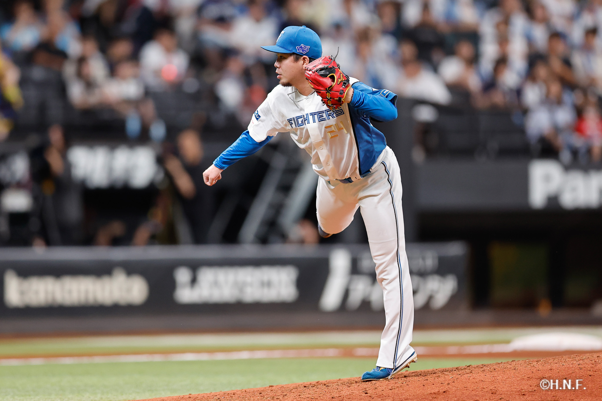 6回表、金村投手02
