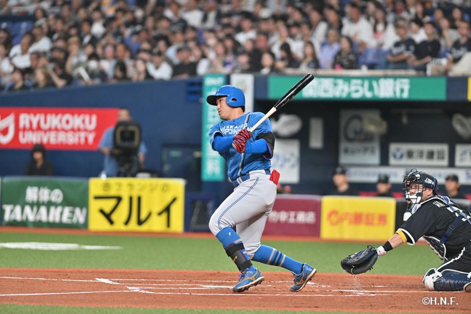 2回表、有薗選手01