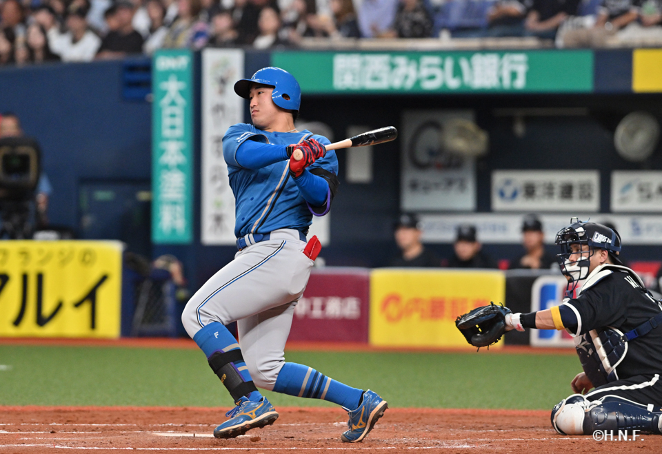 5回表、有薗選手