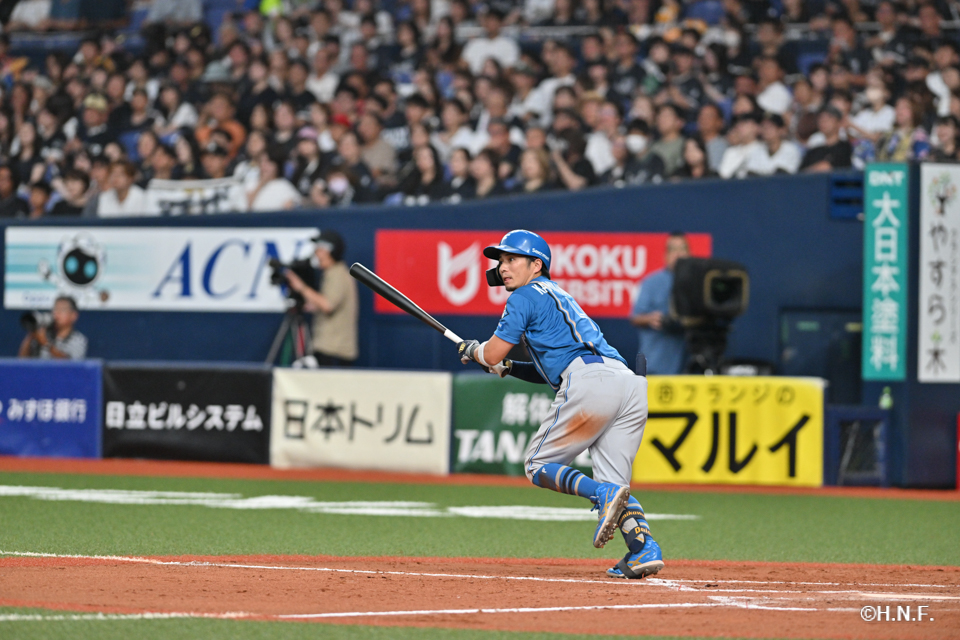 9回表、上川畑選手