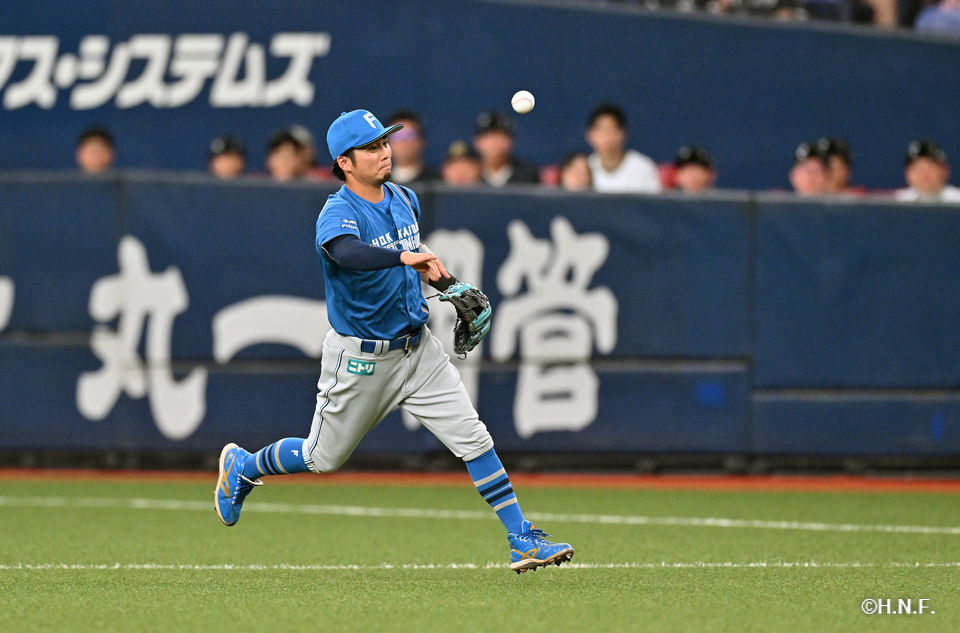 3回裏、上川畑選手