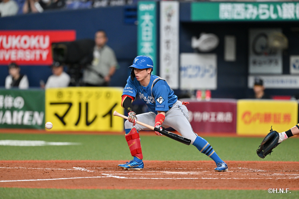 5回表、五十幡選手