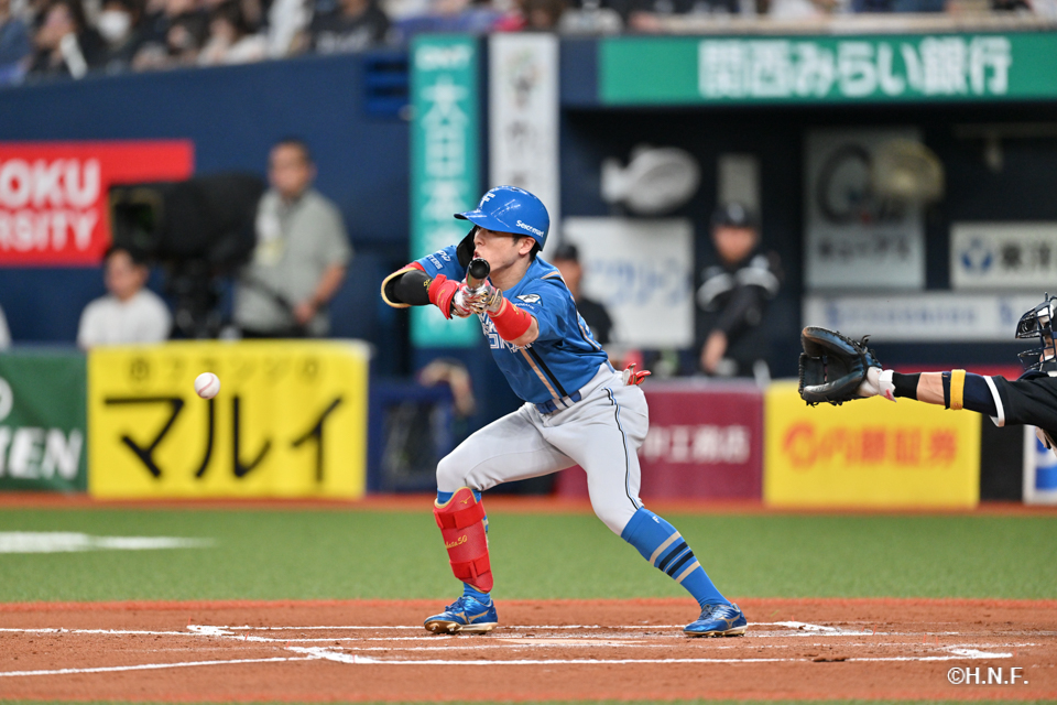 6回表、五十幡選手01