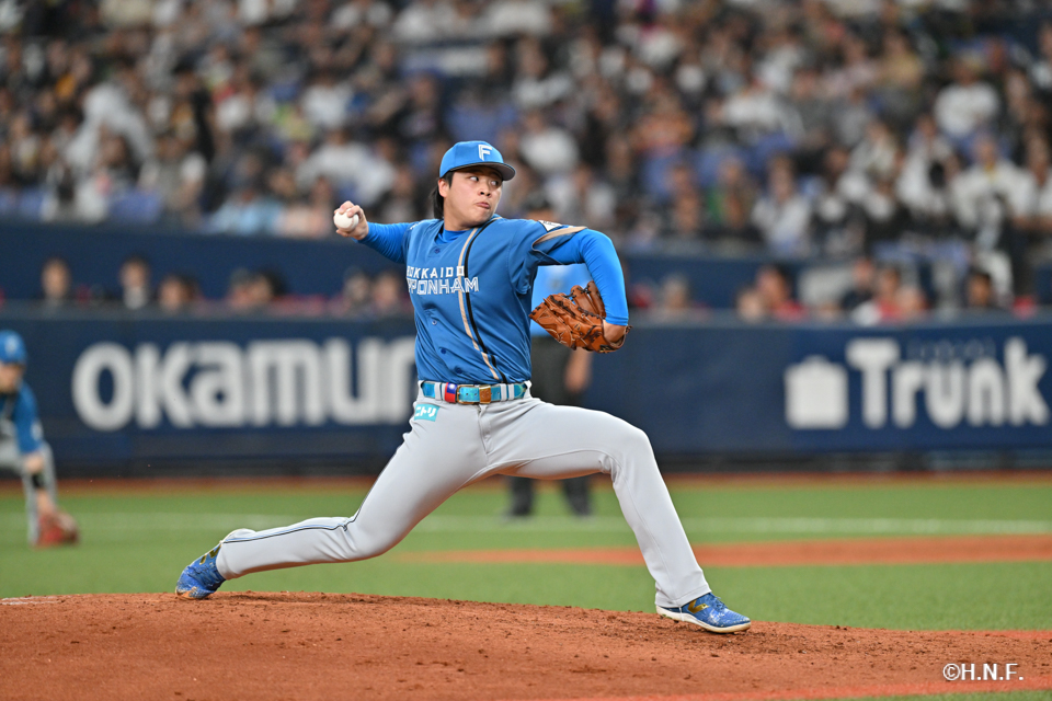 7回裏、孫投手