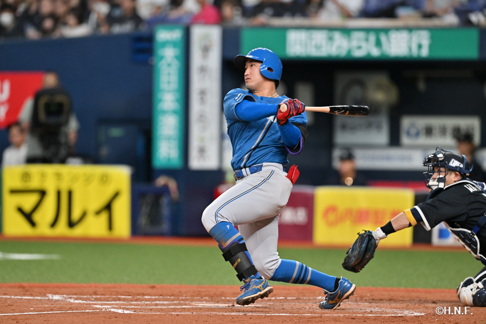 8回表、有薗選手01