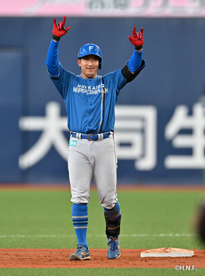 8回表、有薗選手02
