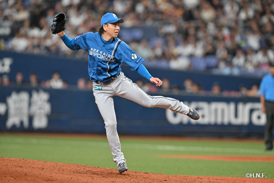 8回裏、宮西投手04